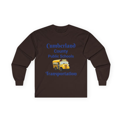 School Bus Transportation Long Sleeve Tee — Cumberland County Public Schools