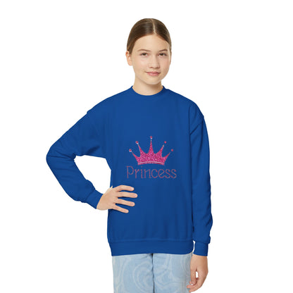 Youth Princess Crown Sweatshirt