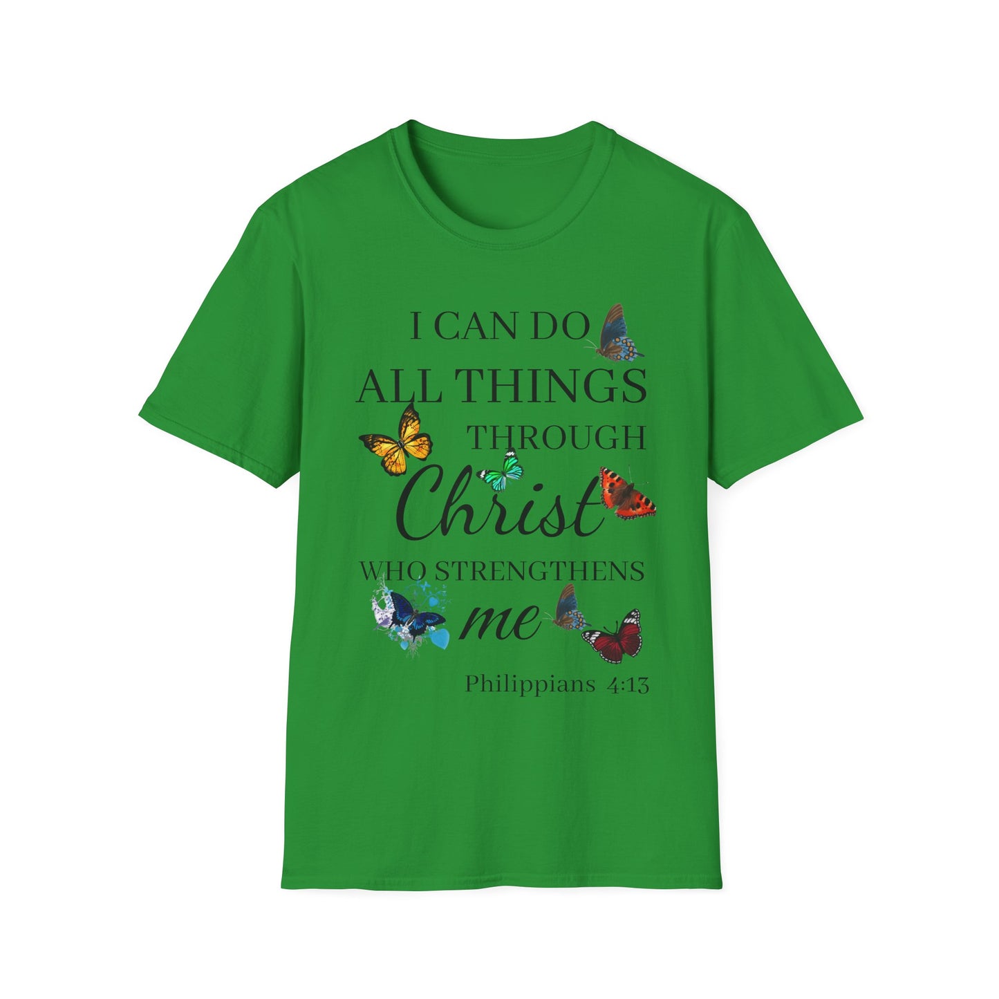 I Can Do All Things Through Christ T-Shirt — Inspirational Christian Tee