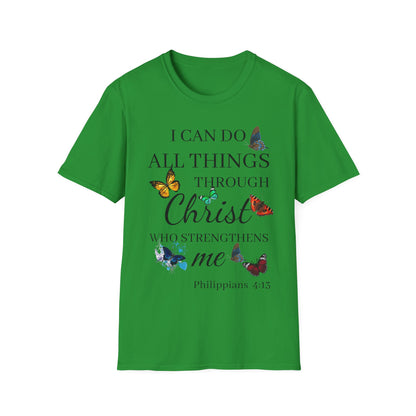 I Can Do All Things Through Christ T-Shirt — Inspirational Christian Tee