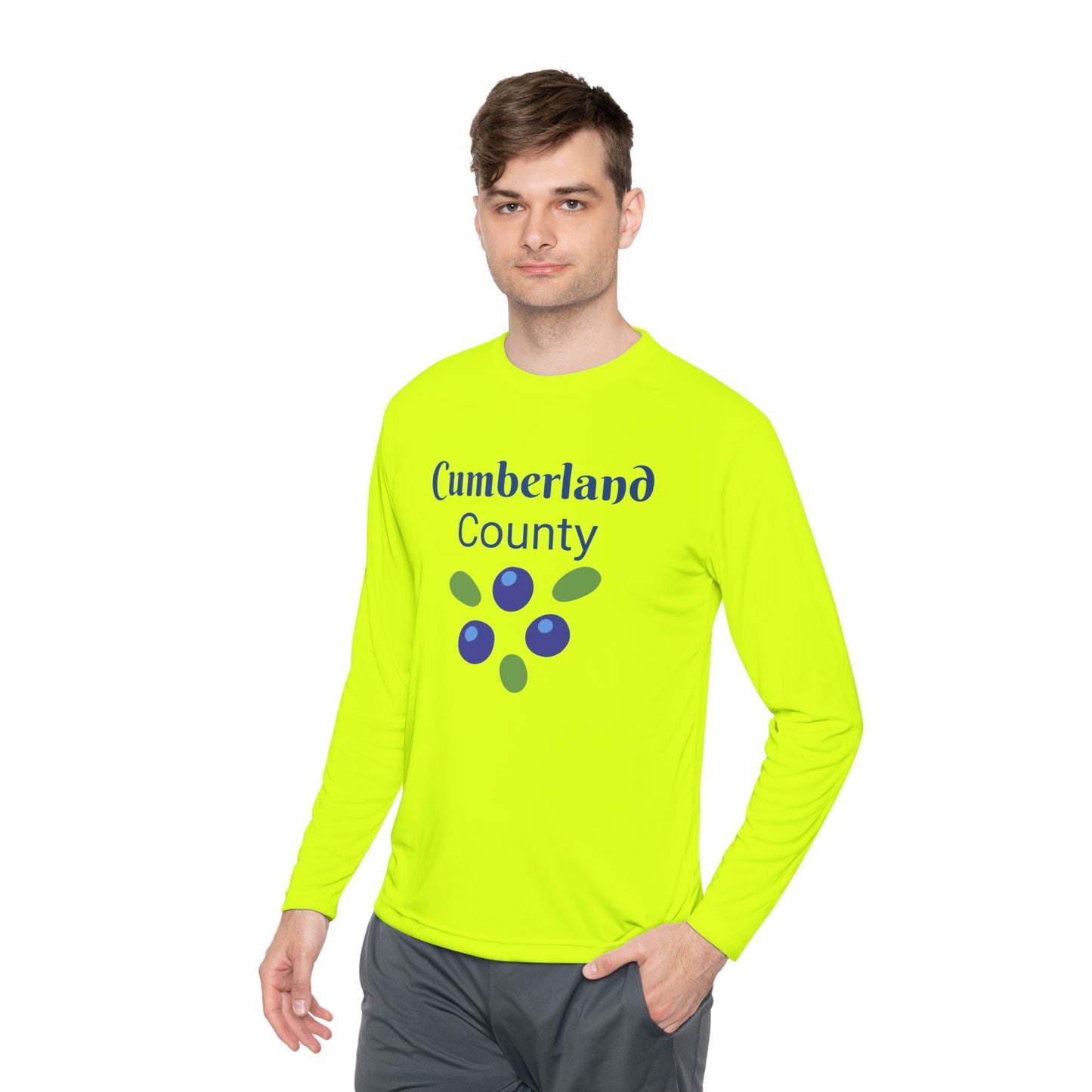 Cumberland County Blueberry Long Sleeve Tee