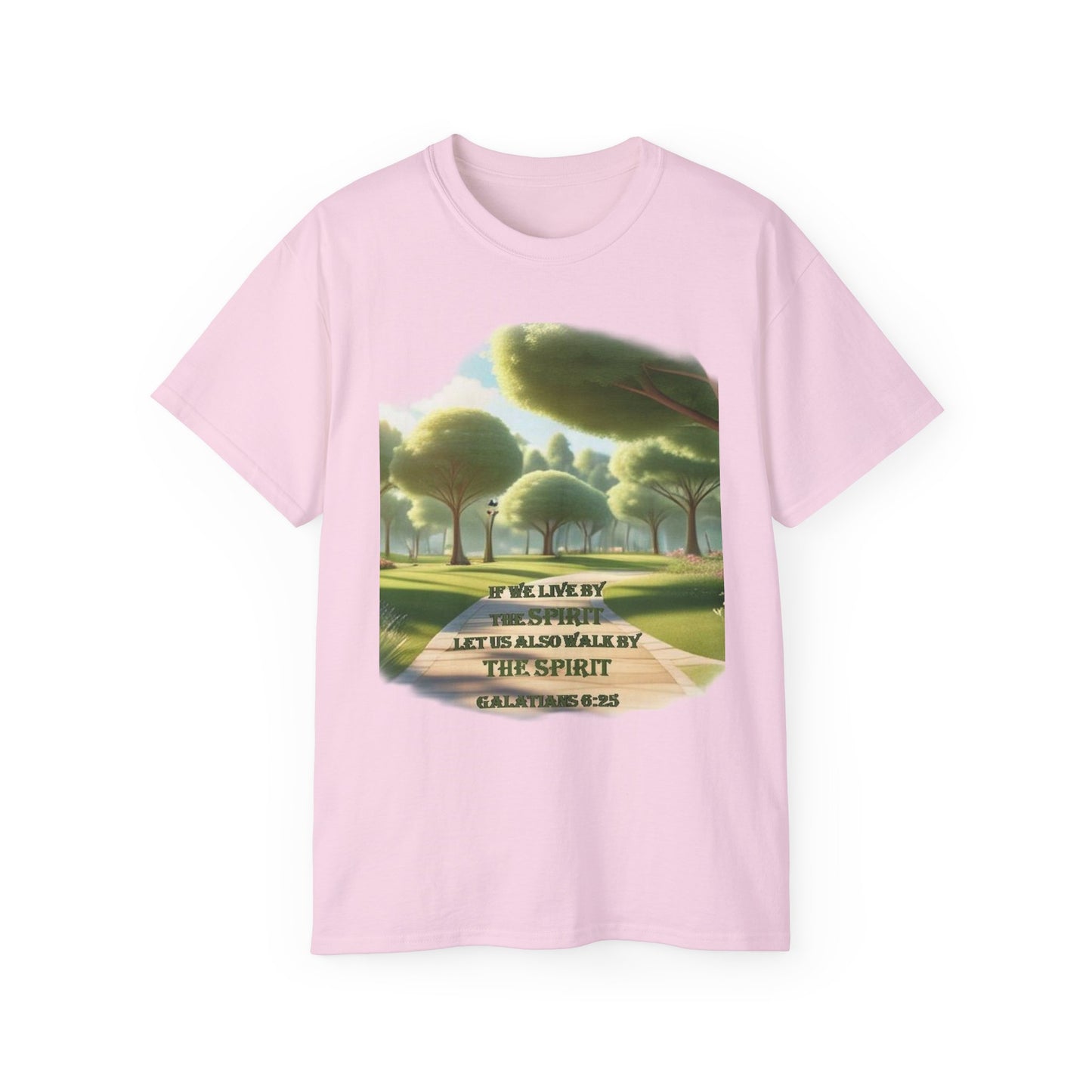T‑Shirt — 'Walk by the Spirit' Scenic Faith Tee