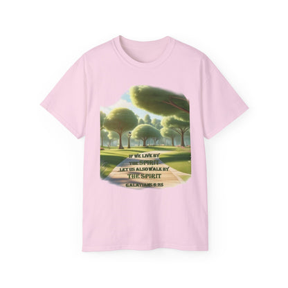 T‑Shirt — 'Walk by the Spirit' Scenic Faith Tee