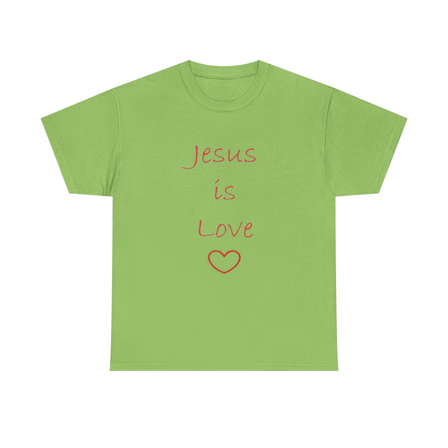 Jesus Is Love T-Shirt — Faith-Based Christian Tee, Inspirational Gospel Apparel