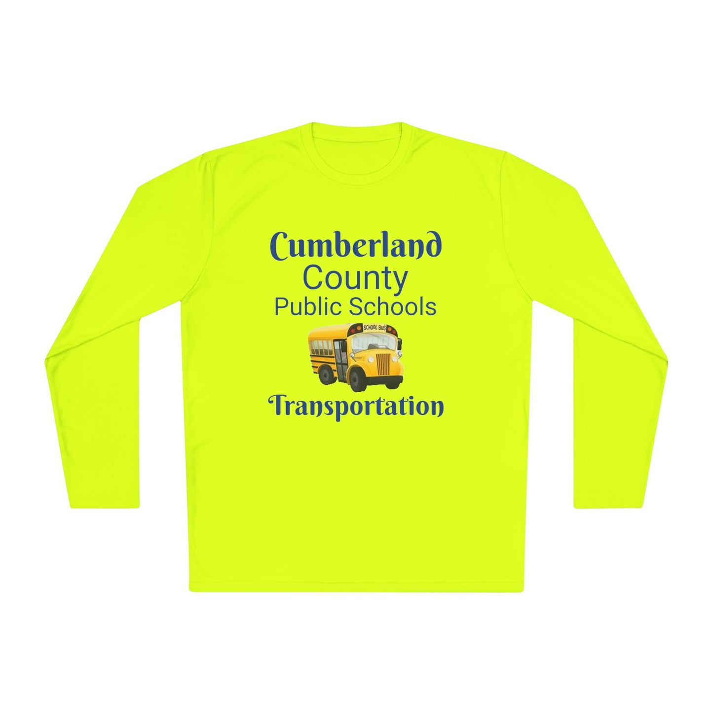 Cumberland County Public Schools Transportation Unisex Lightweight Long Sleeve Tee