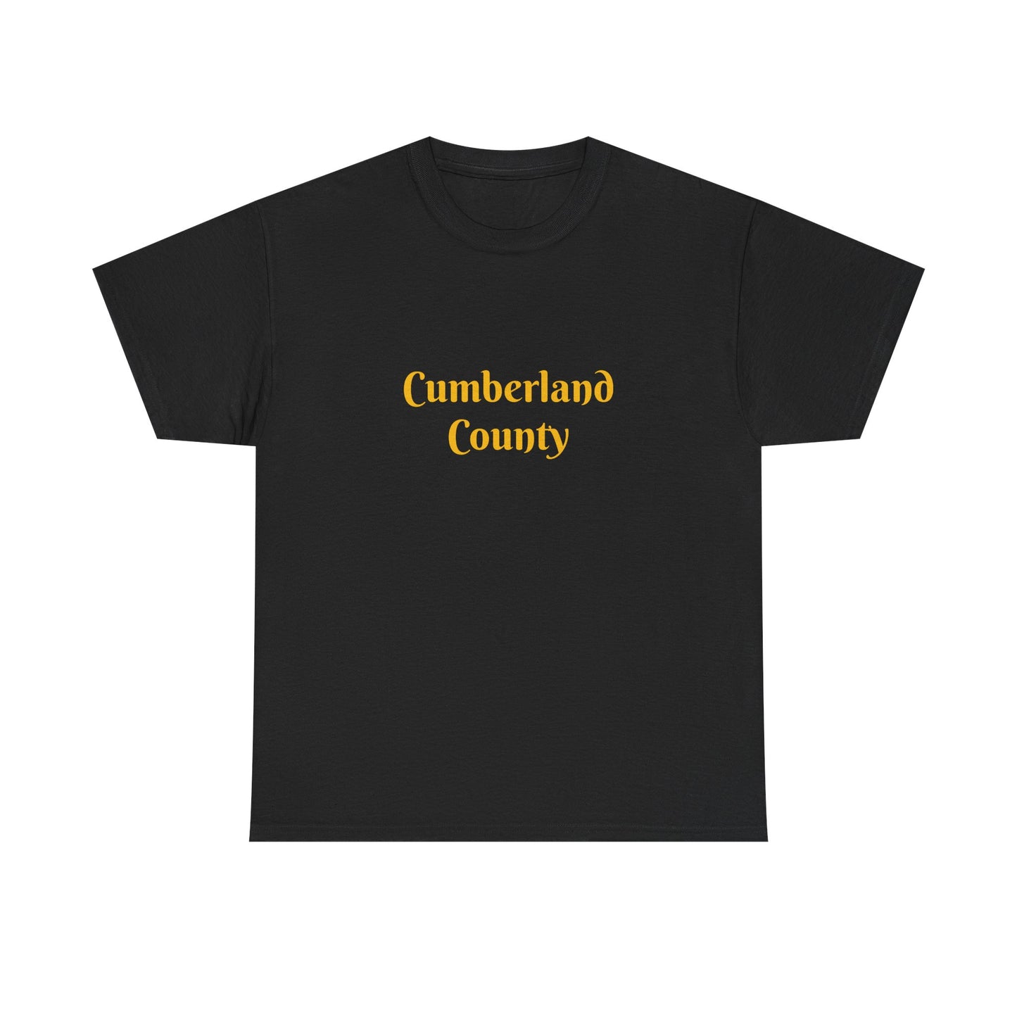 Cumberland County Minimalist Text Tee — Local Pride Shirt