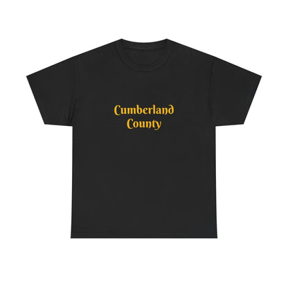 Cumberland County Minimalist Text Tee — Local Pride Shirt