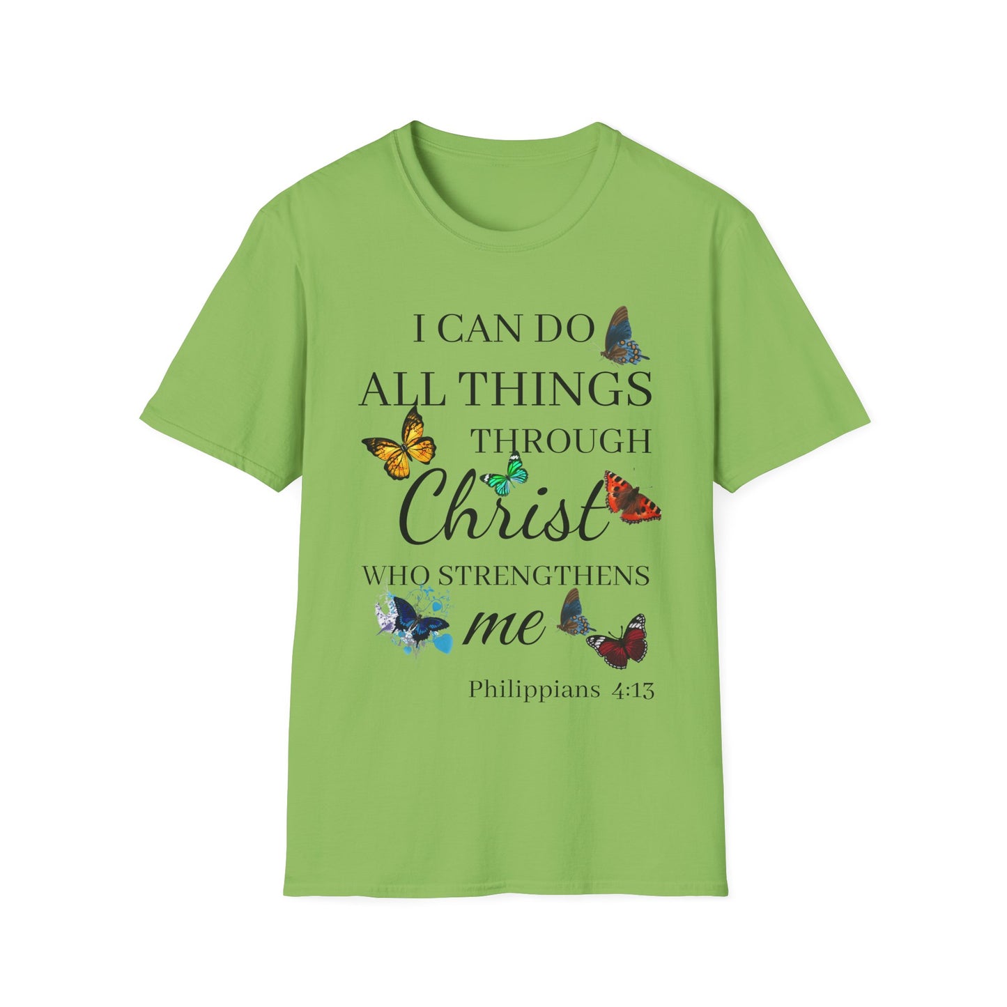 I Can Do All Things Through Christ T-Shirt — Inspirational Christian Tee