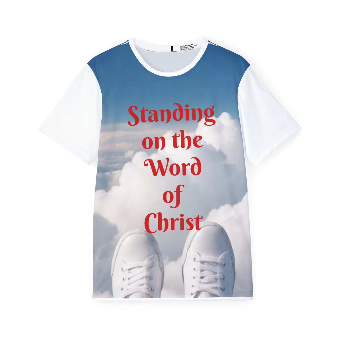 Standing on the Word of Christ Men's Sports Jersey — Faith-Based Athletic Jersey