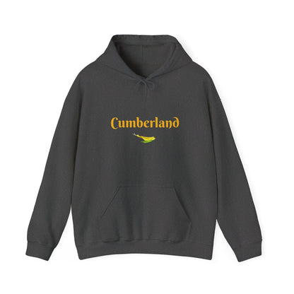 Cumberland Script Hoodie – Minimal Town Logo Pullover