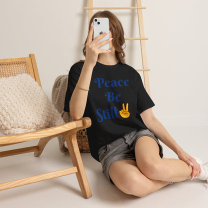 Peace Be Still T-Shirt – Inspirational Peace & Faith Graphic Tee