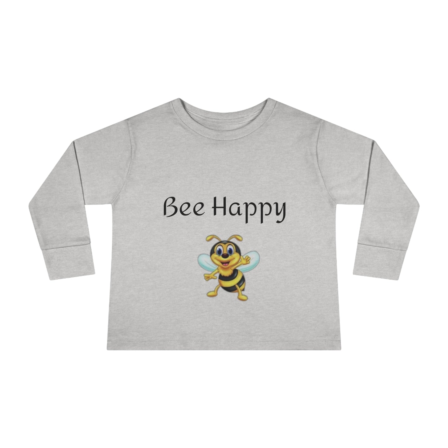 Bee Happy Toddler Long Sleeve Tee