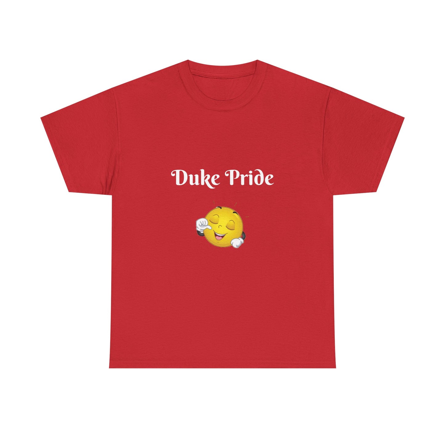 Duke Pride T‑Shirt — Cheerful Emoji Campus Tee