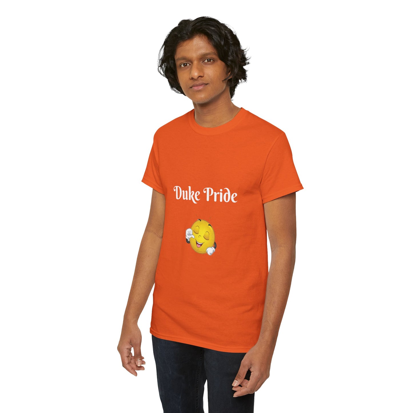 Duke Pride T‑Shirt — Cheerful Emoji Campus Tee