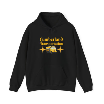 Cumberland Transportation School Bus Hoodie – Cute Vintage Yellow Bus Design
