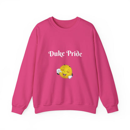 Sweatshirt — "Duke Pride" Smiling Emoji Crewneck
