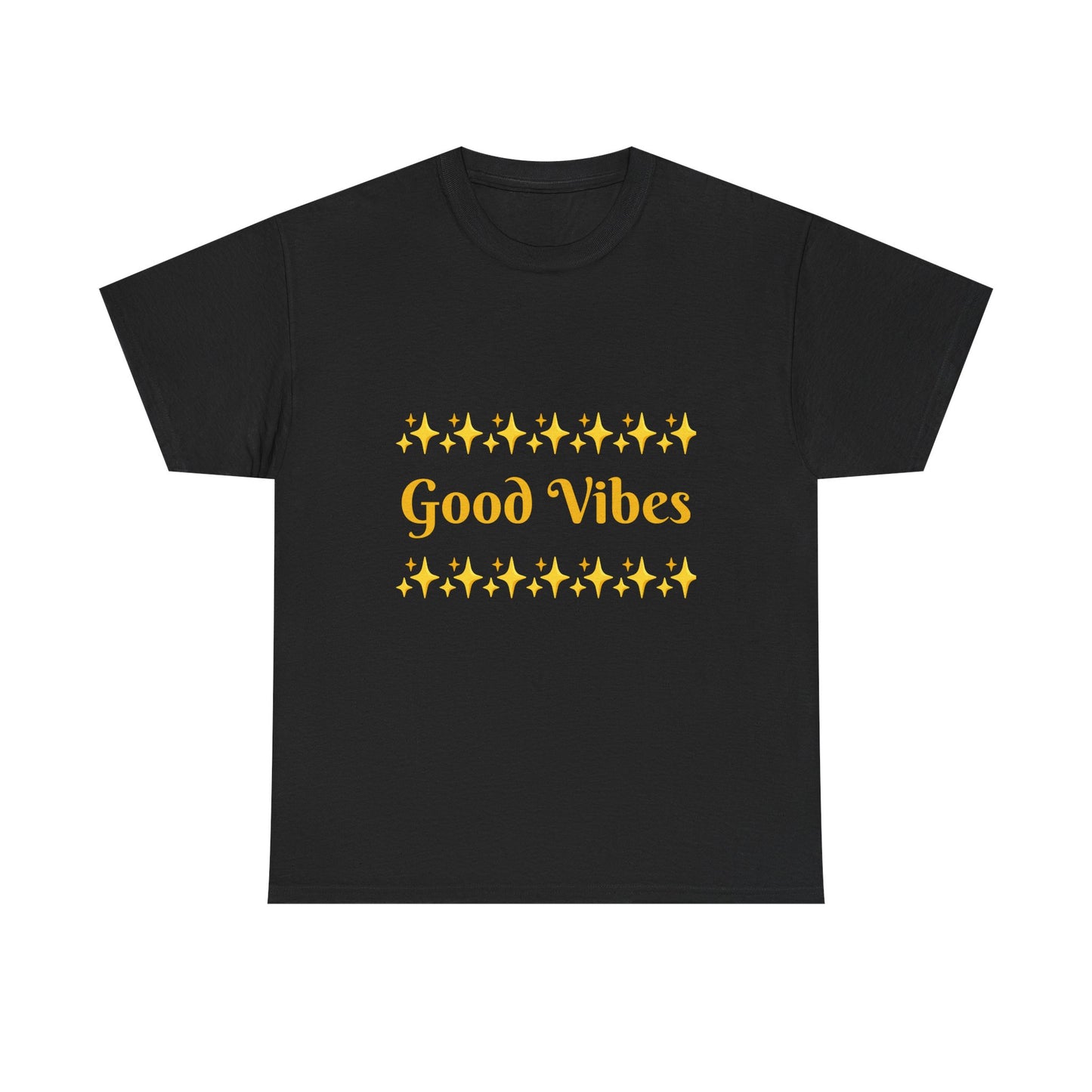 Good Vibes T-Shirt — Positive Sparkle Graphic Tee