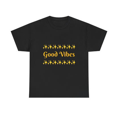 Good Vibes T-Shirt — Positive Sparkle Graphic Tee