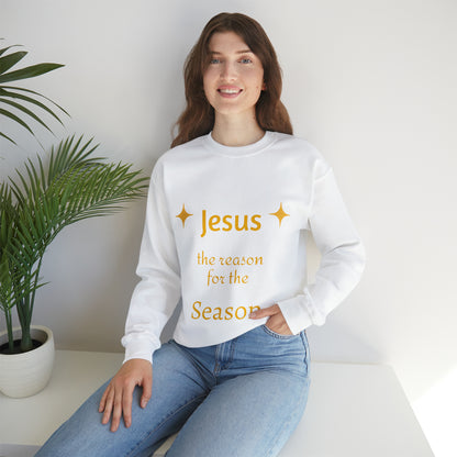Jesus the reason for the Season Crewneck Sweatshirt