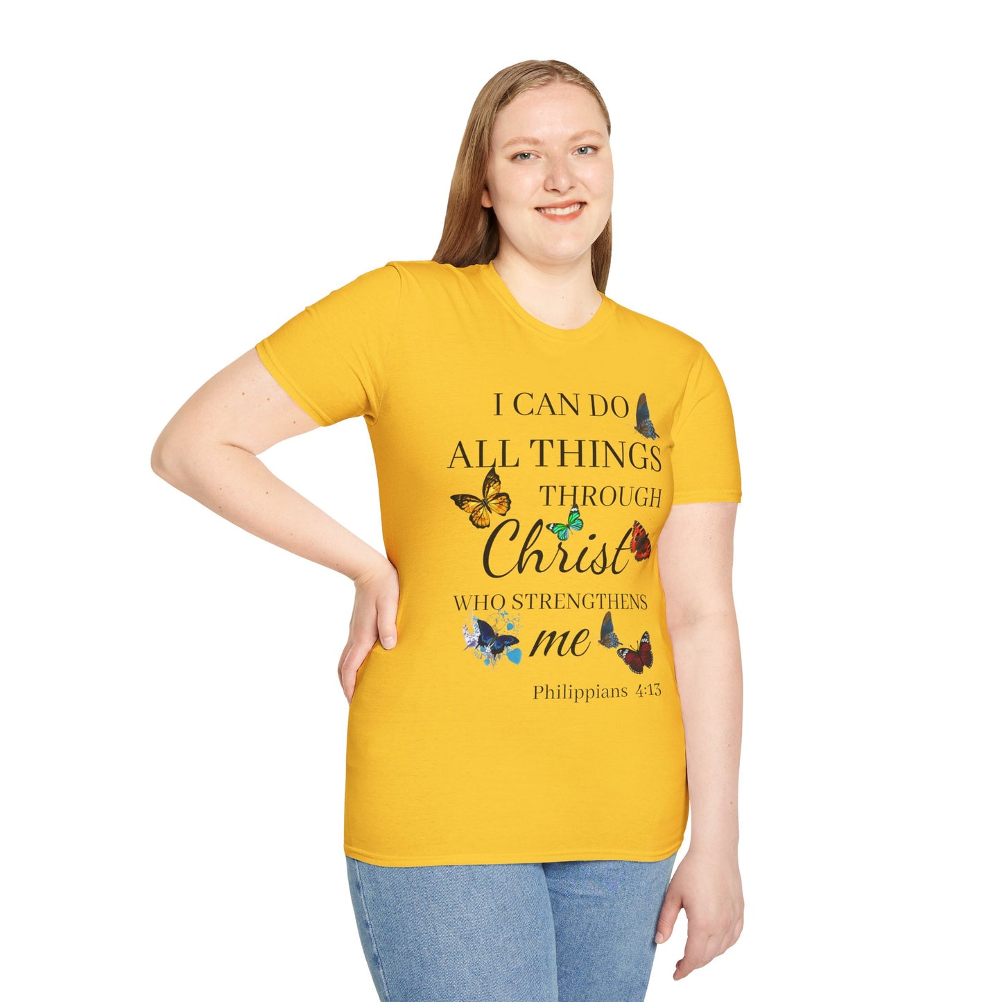 I Can Do All Things Through Christ T-Shirt — Inspirational Christian Tee