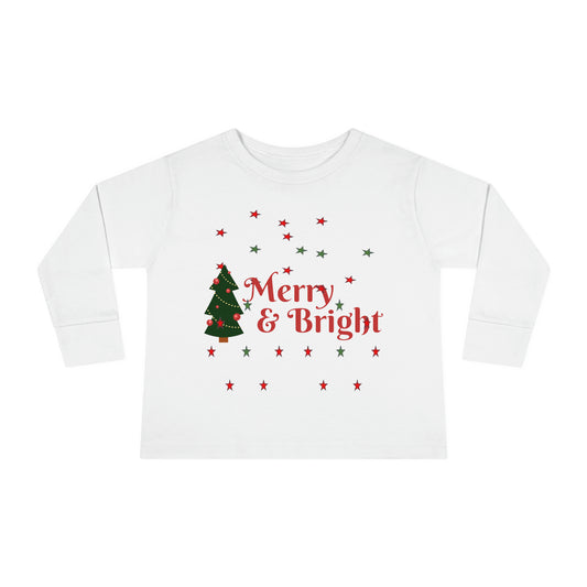 Merry & Bright Toddler Long Sleeve Tee