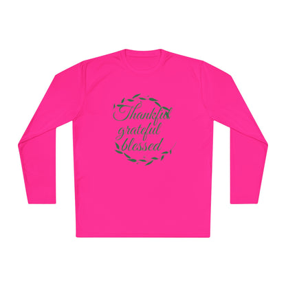 Thankful Grateful Blessed Long Sleeve Tee