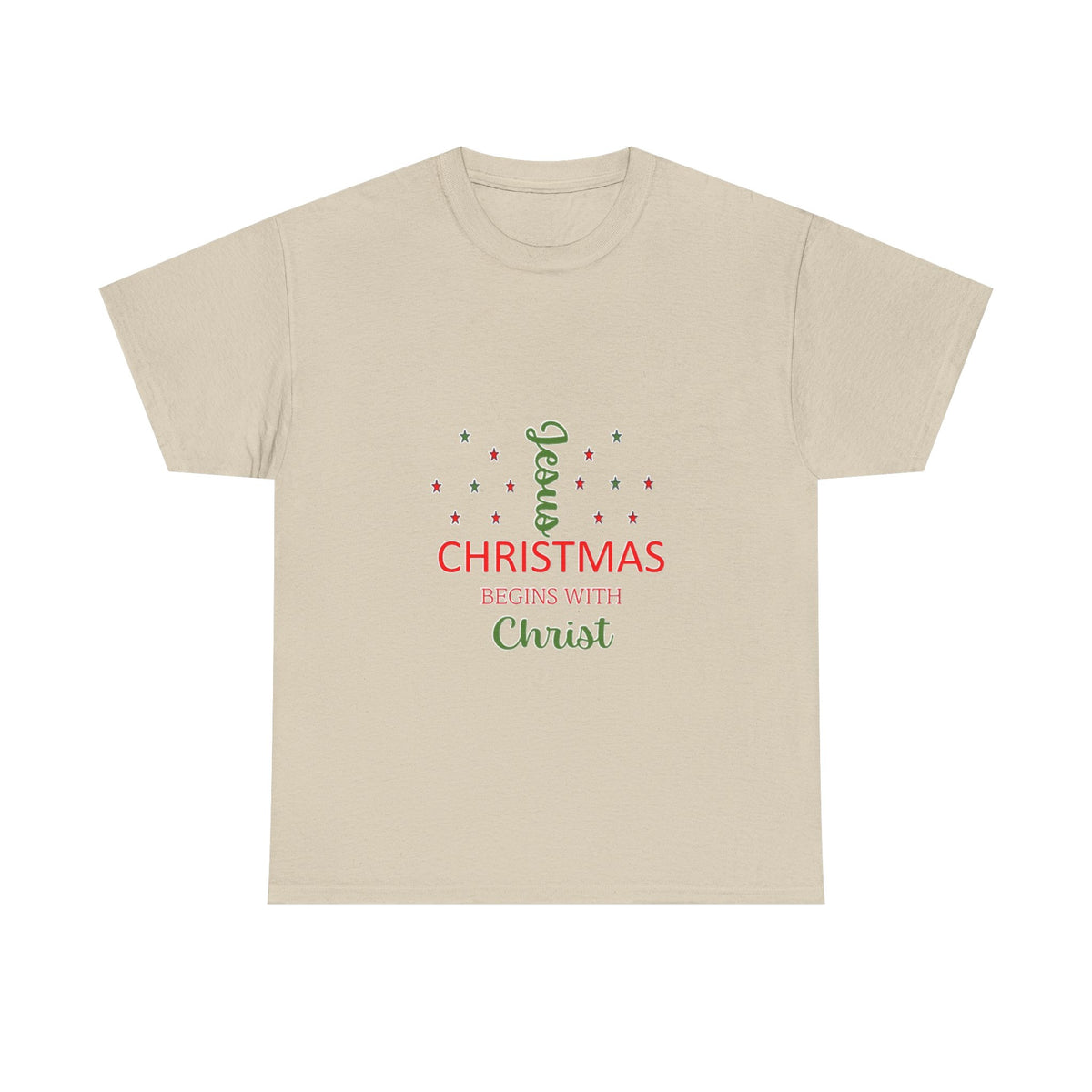 Christmas Begins With Christ T-Shirt