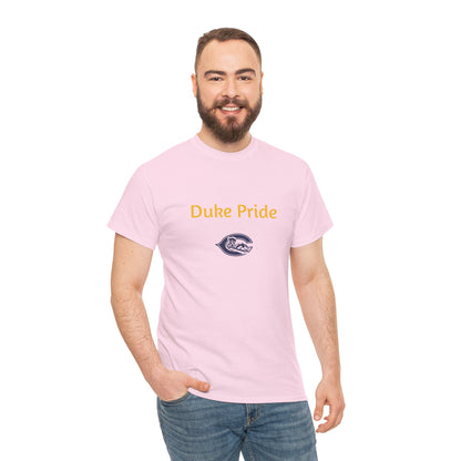 Duke Pride T-Shirt — Crew Neck Tee with Mascot Logo