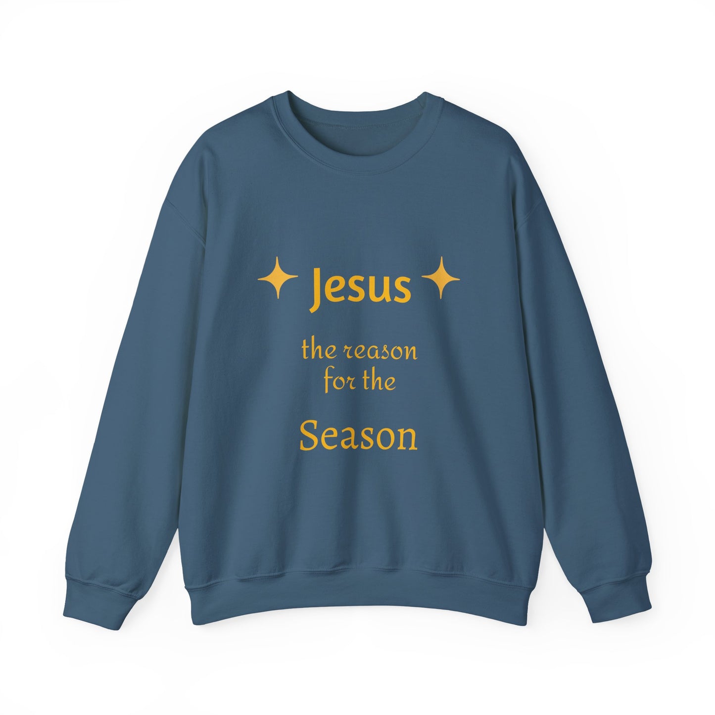 Sweatshirt — "Jesus the Reason for the Season" Christmas Crewneck