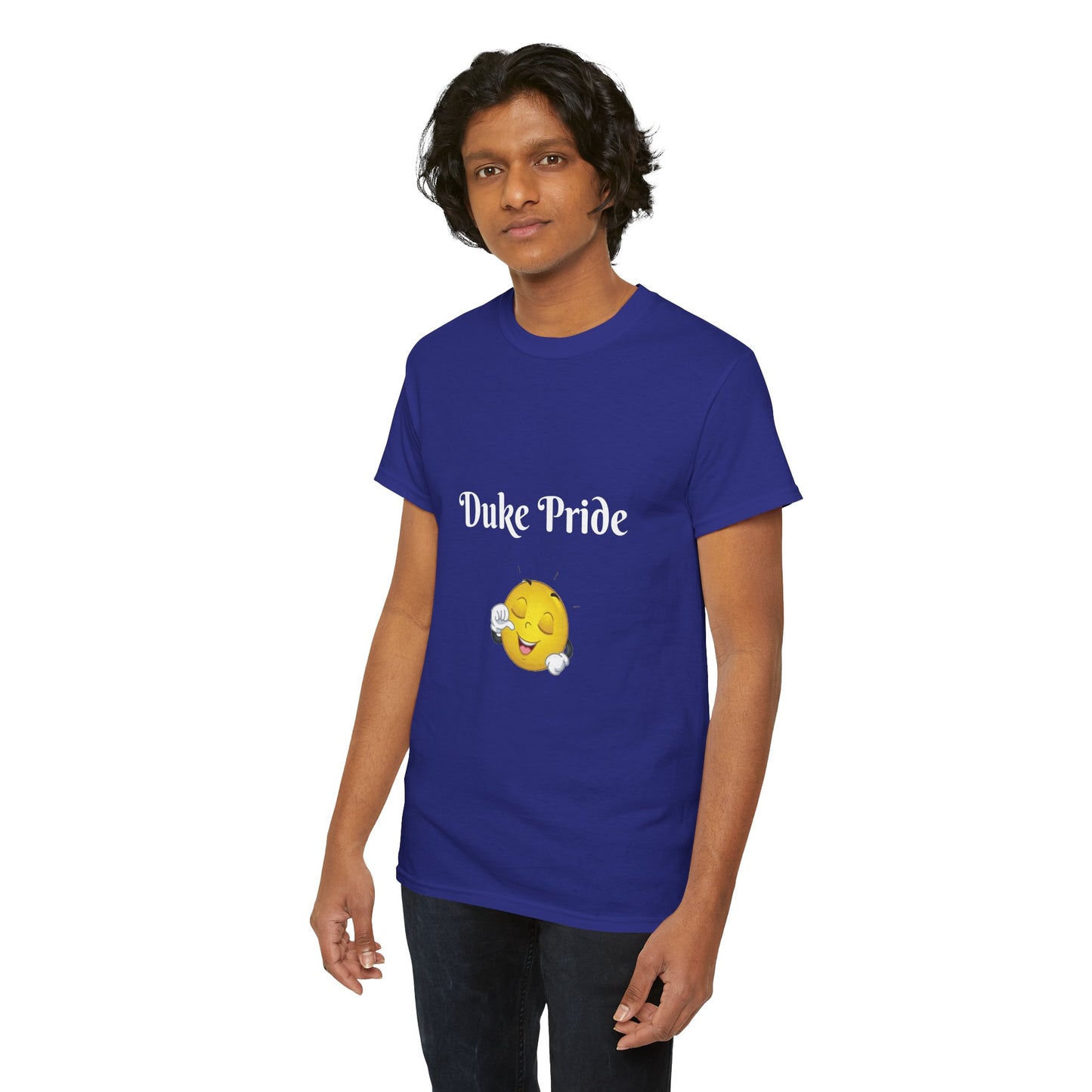 Duke Pride T‑Shirt — Cheerful Emoji Campus Tee