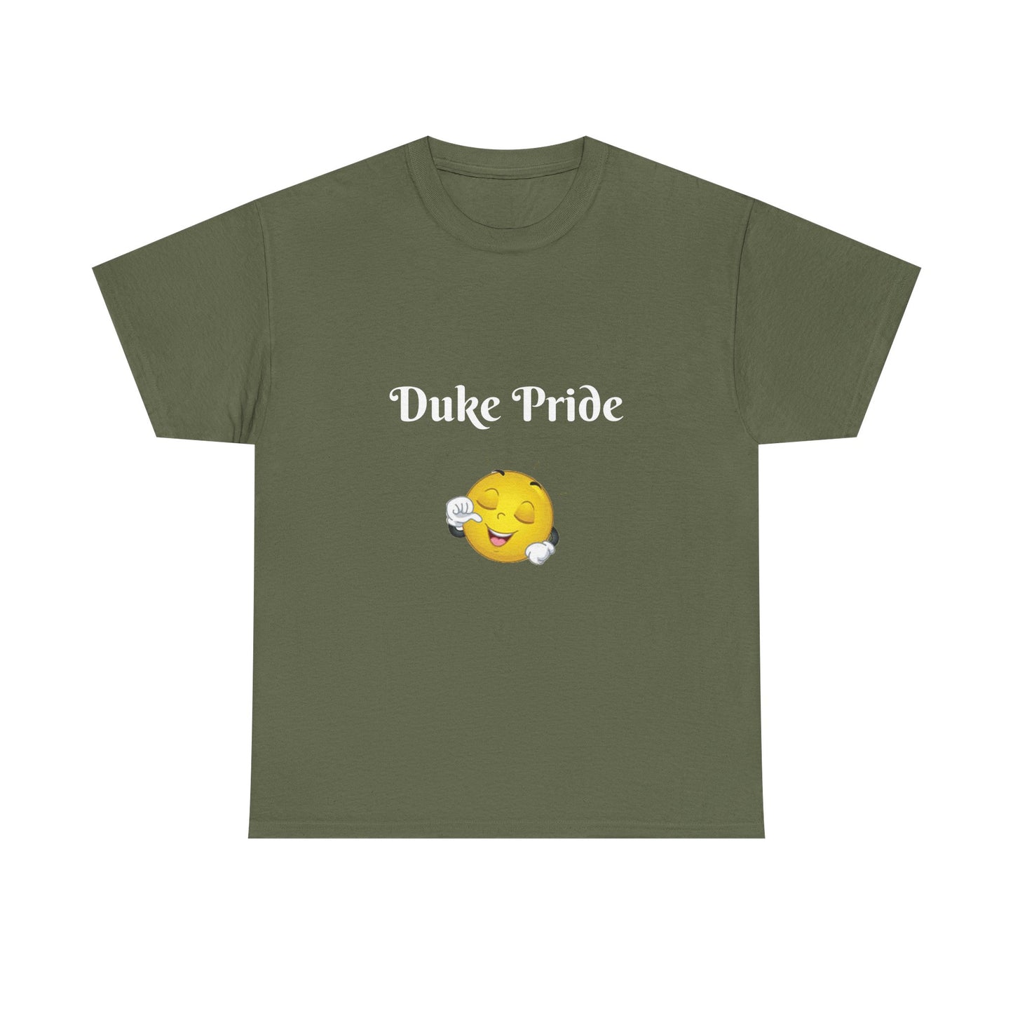 Duke Pride T‑Shirt — Cheerful Emoji Campus Tee