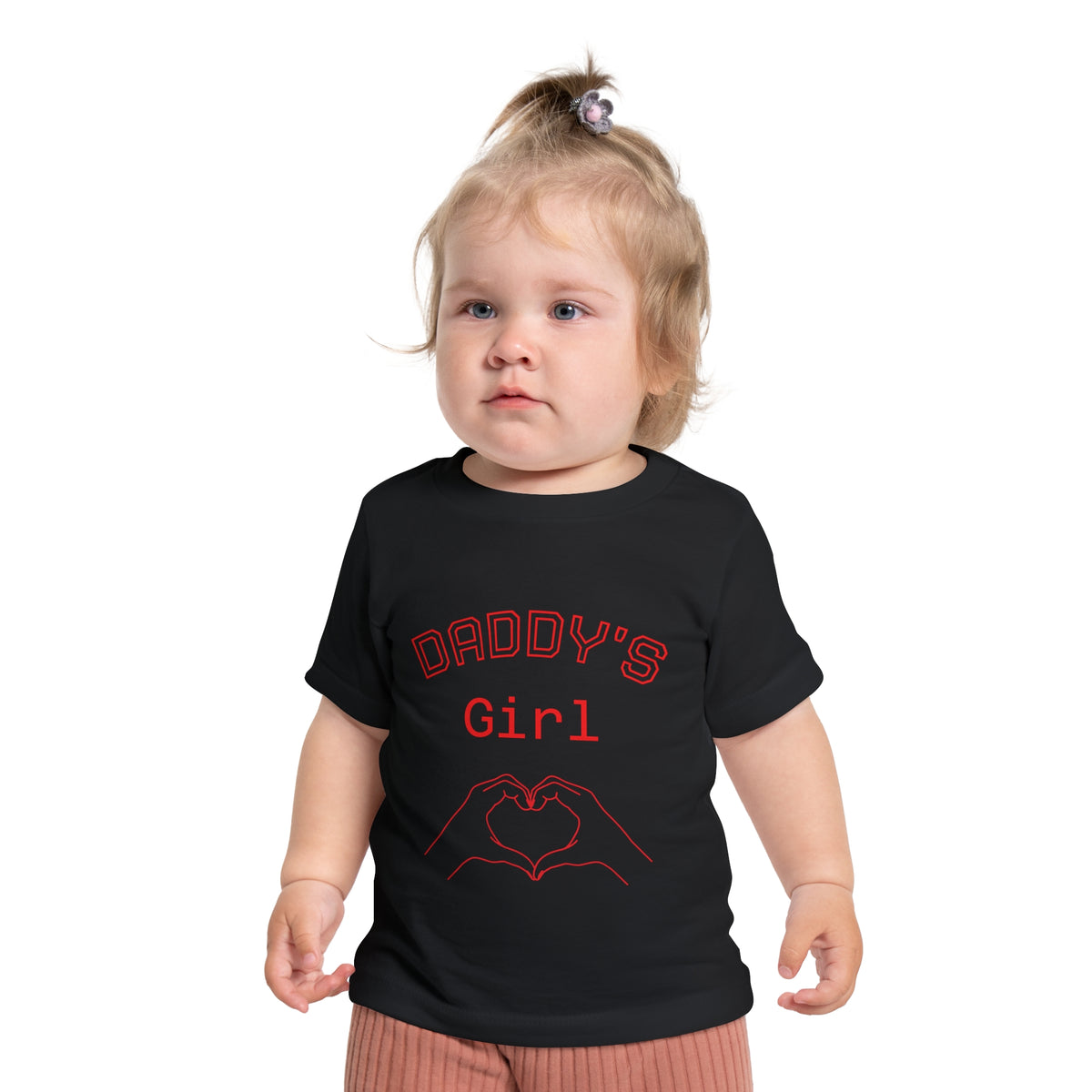Daddy's Girl Baby T-Shirt – Heart Hands Infant Tee