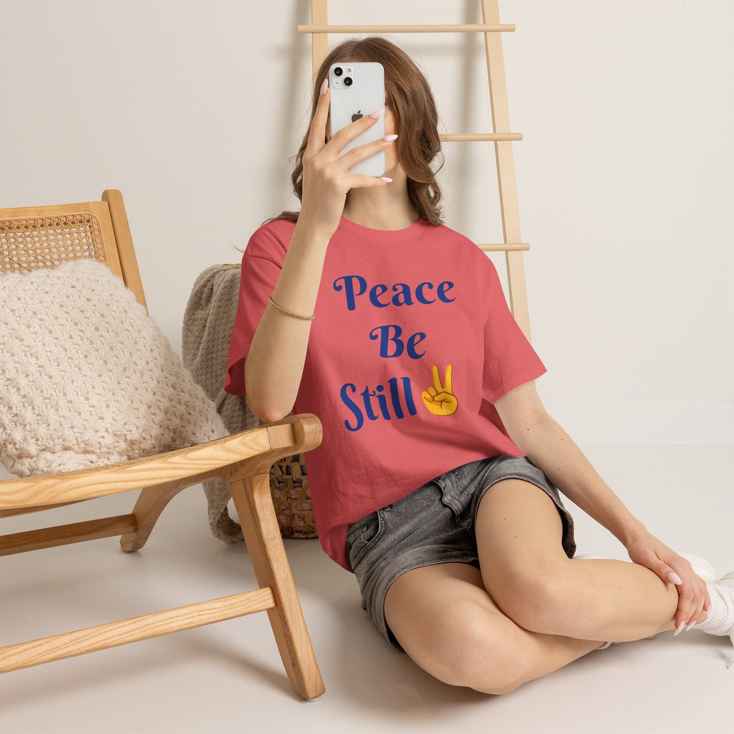 Peace Be Still T-Shirt – Inspirational Peace & Faith Graphic Tee