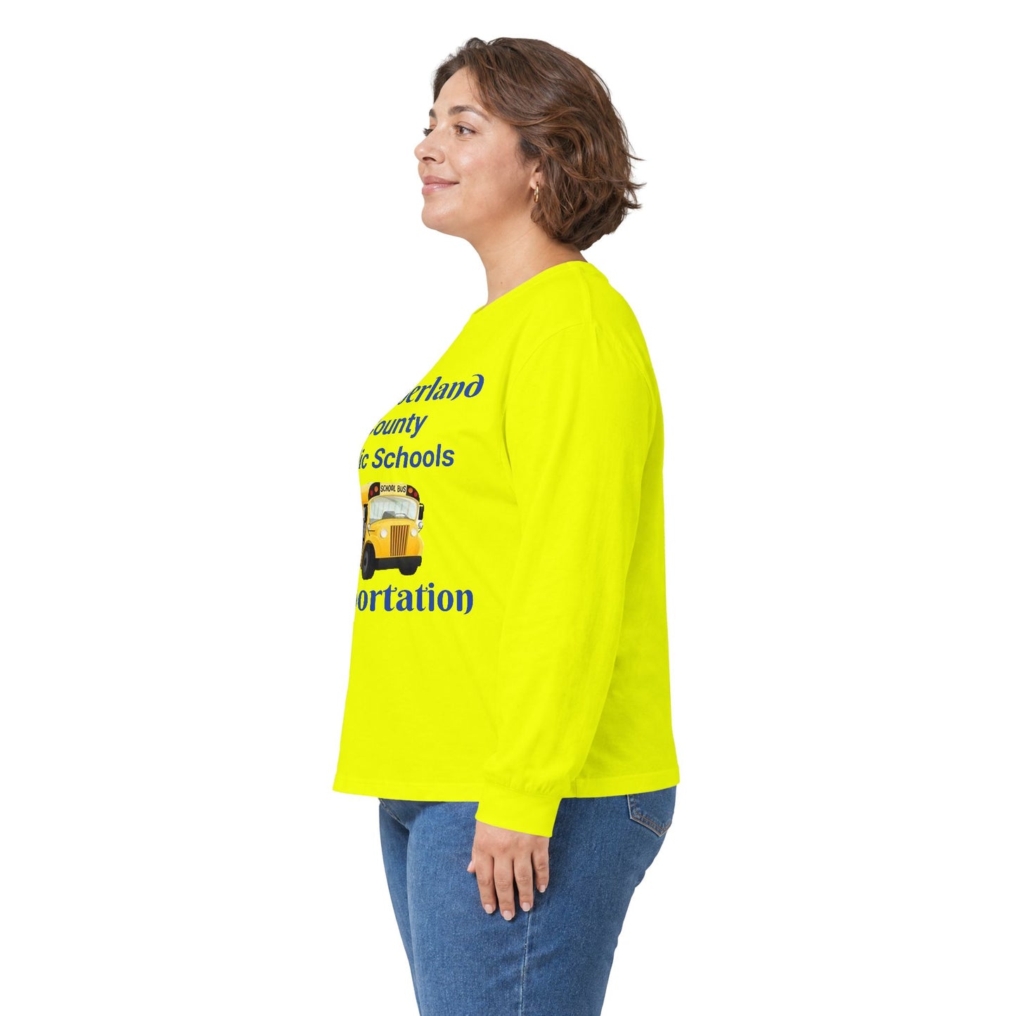 School Bus Transportation Long Sleeve Tee — Cumberland County Public Schools