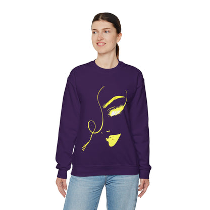 Women's Face Crewneck Sweatshirt