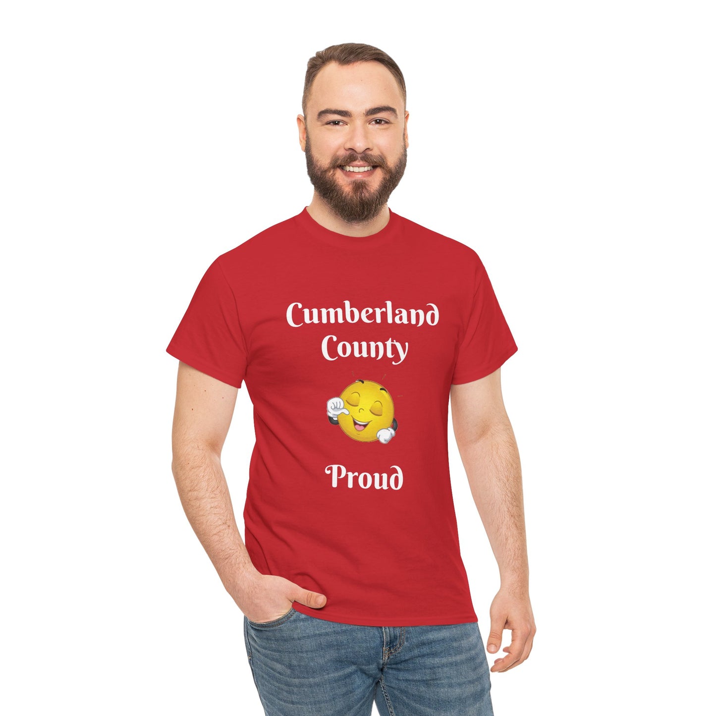 Cumberland County Proud T-Shirt — Local Emoji Pride Tee