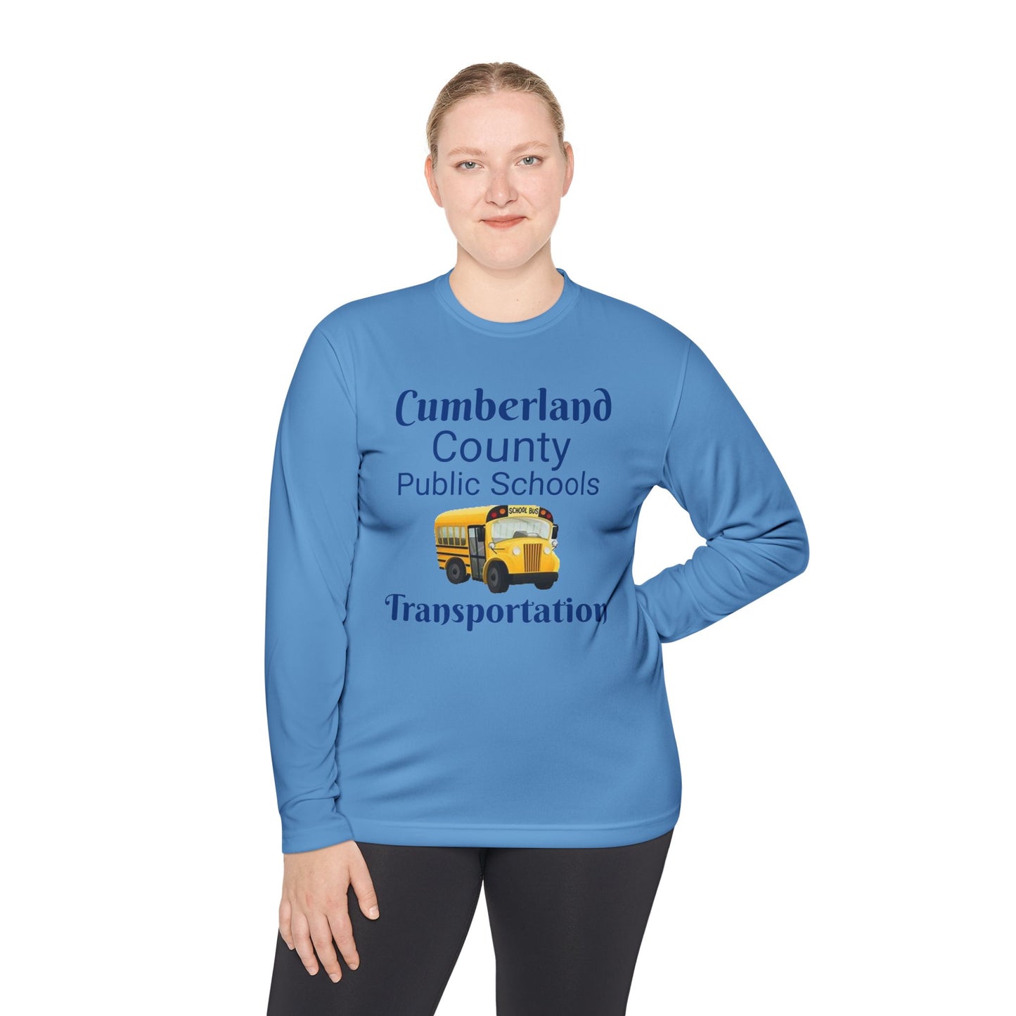 Cumberland County Public Schools Transportation Unisex Lightweight Long Sleeve Tee