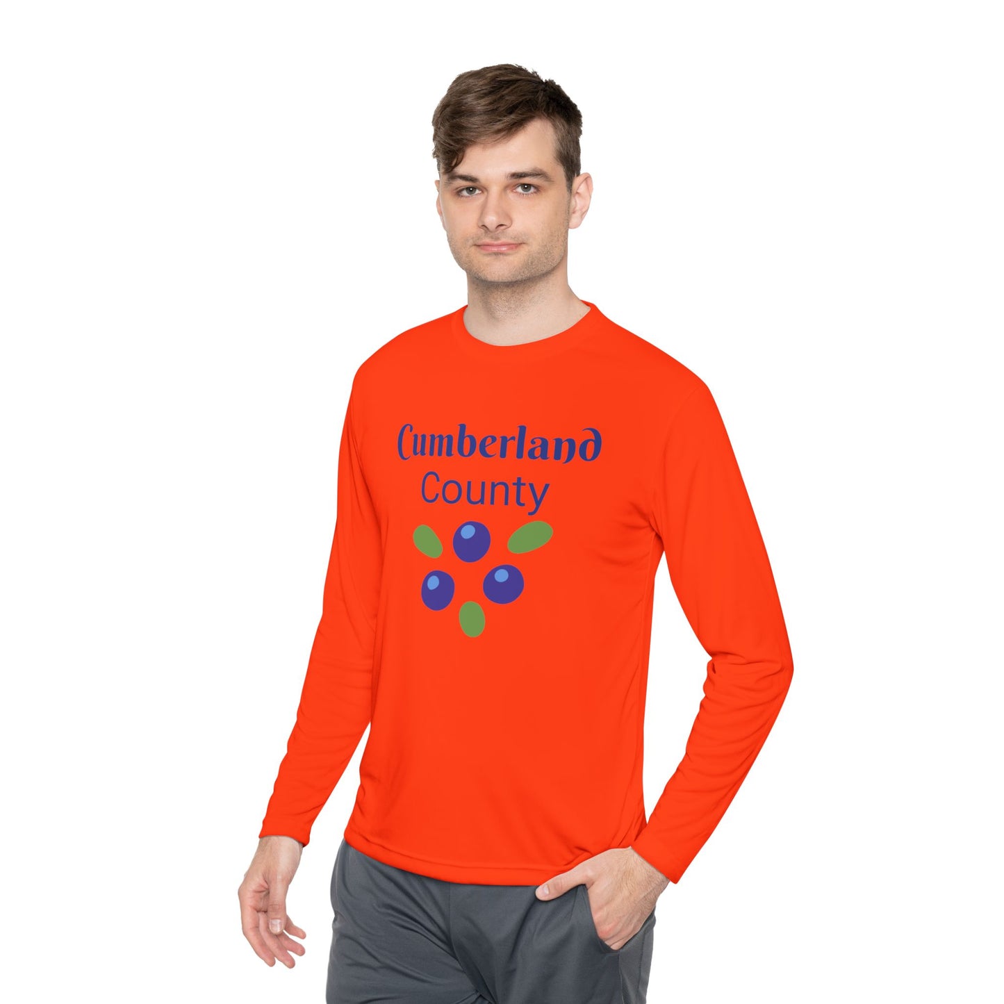 Cumberland County Blueberry Long Sleeve Tee