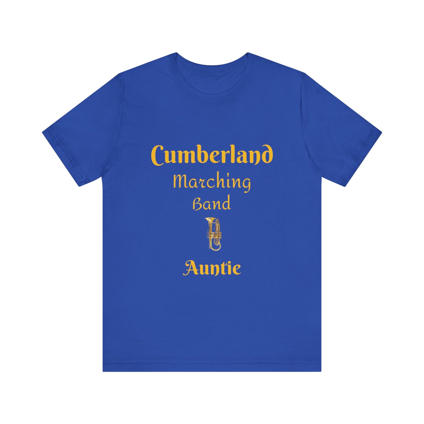 Cumberland Marching Band Auntie Jersey Short Sleeve Tee