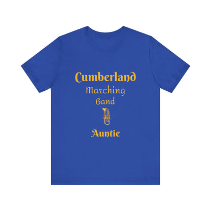 Cumberland Marching Band Auntie Jersey Short Sleeve Tee