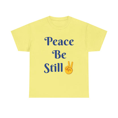 Peace Be Still T-Shirt – Inspirational Peace & Faith Graphic Tee
