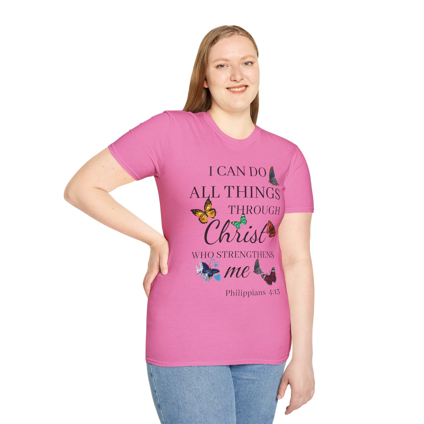 I Can Do All Things Through Christ T-Shirt — Inspirational Christian Tee
