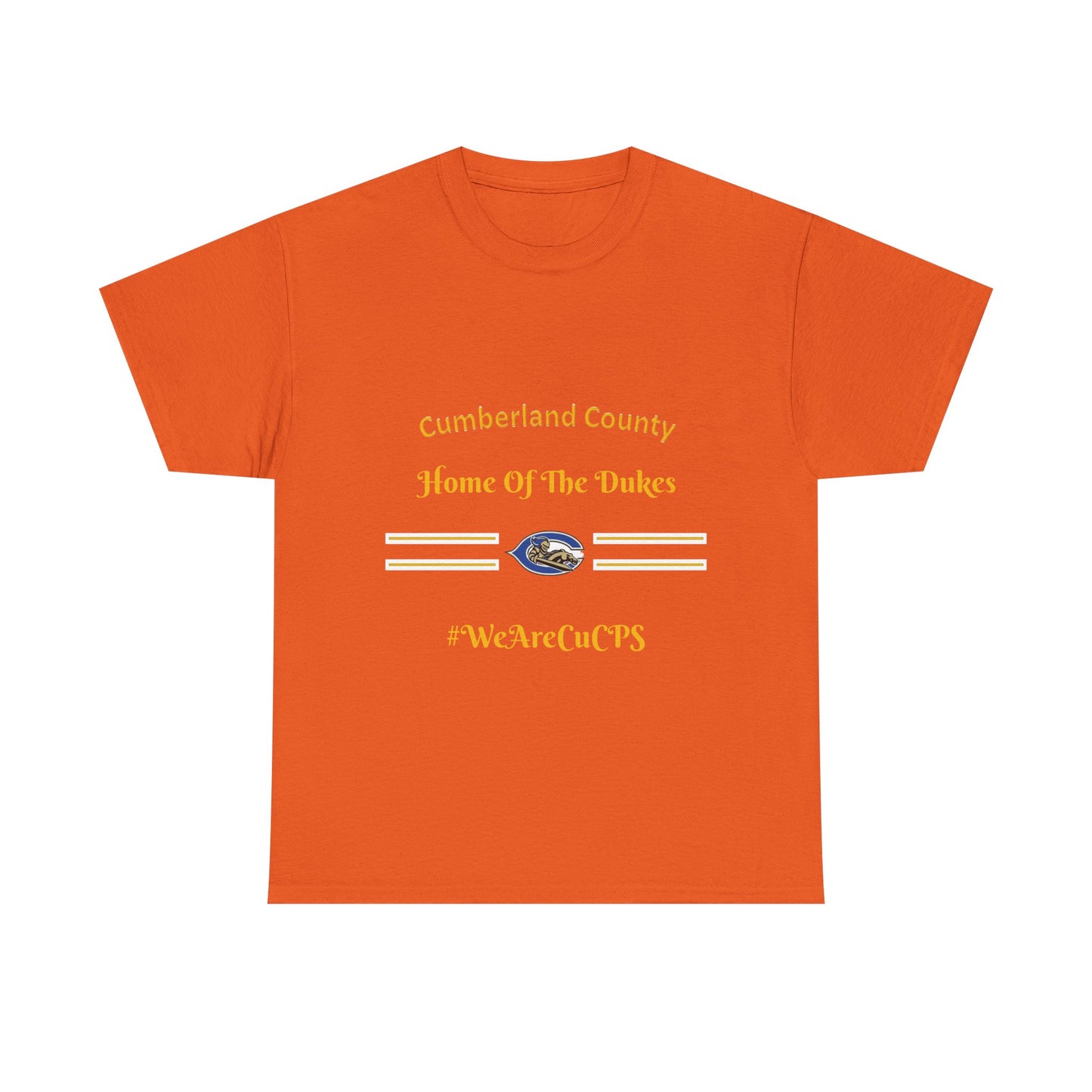 Cumberland County "Home of the Dukes" T-Shirt — #WeAreCuCPS School Spirit Tee