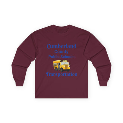 School Bus Transportation Long Sleeve Tee — Cumberland County Public Schools