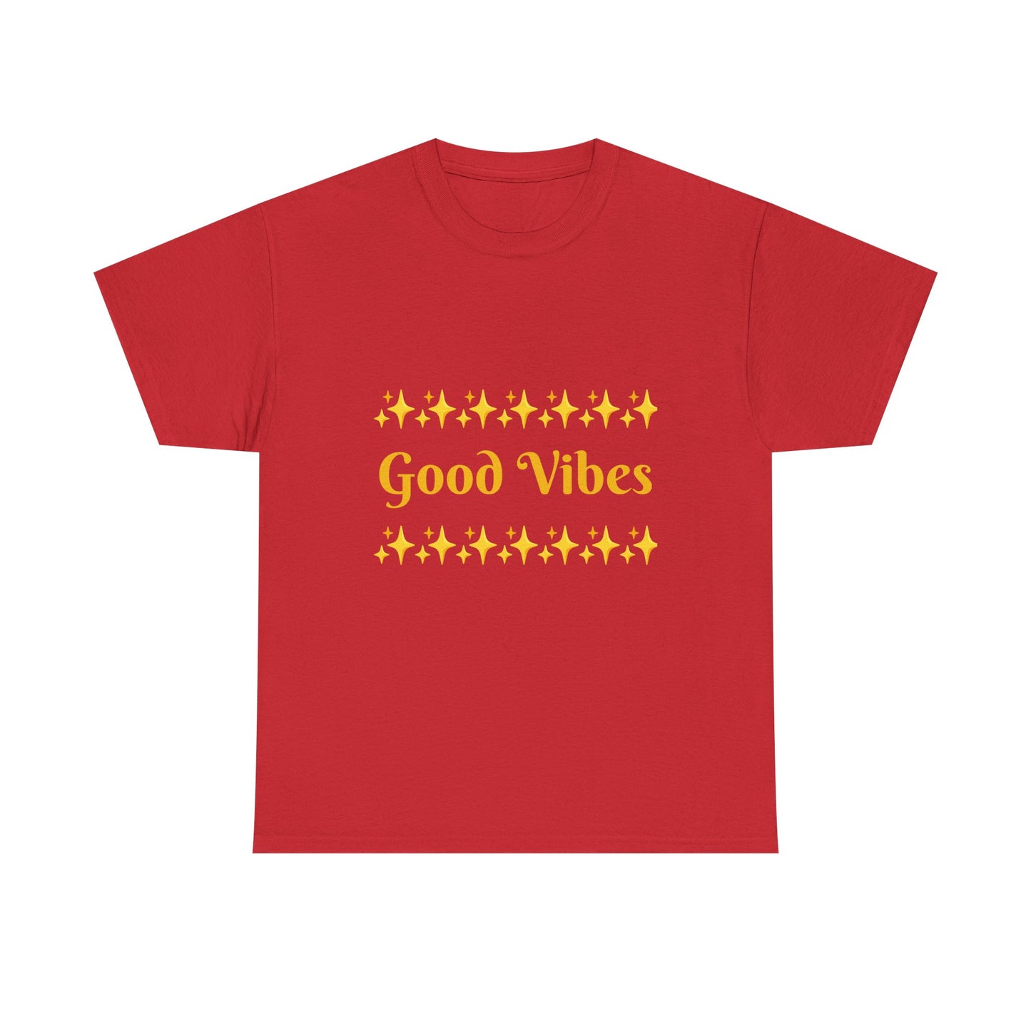 Good Vibes T-Shirt — Positive Sparkle Graphic Tee