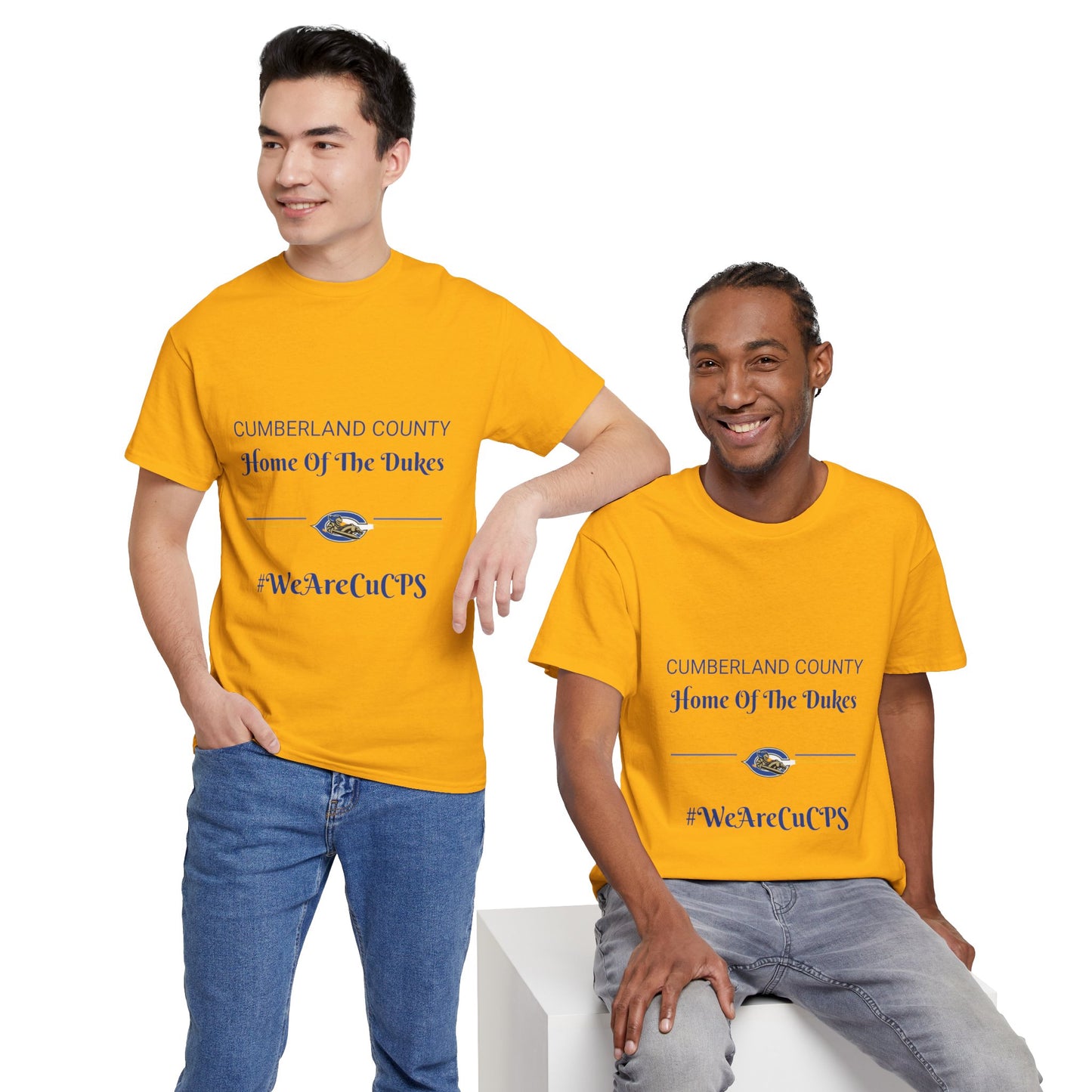 Home of the Dukes Cumberland County T‑Shirt — #WeAreCuCPS School Spirit Tee