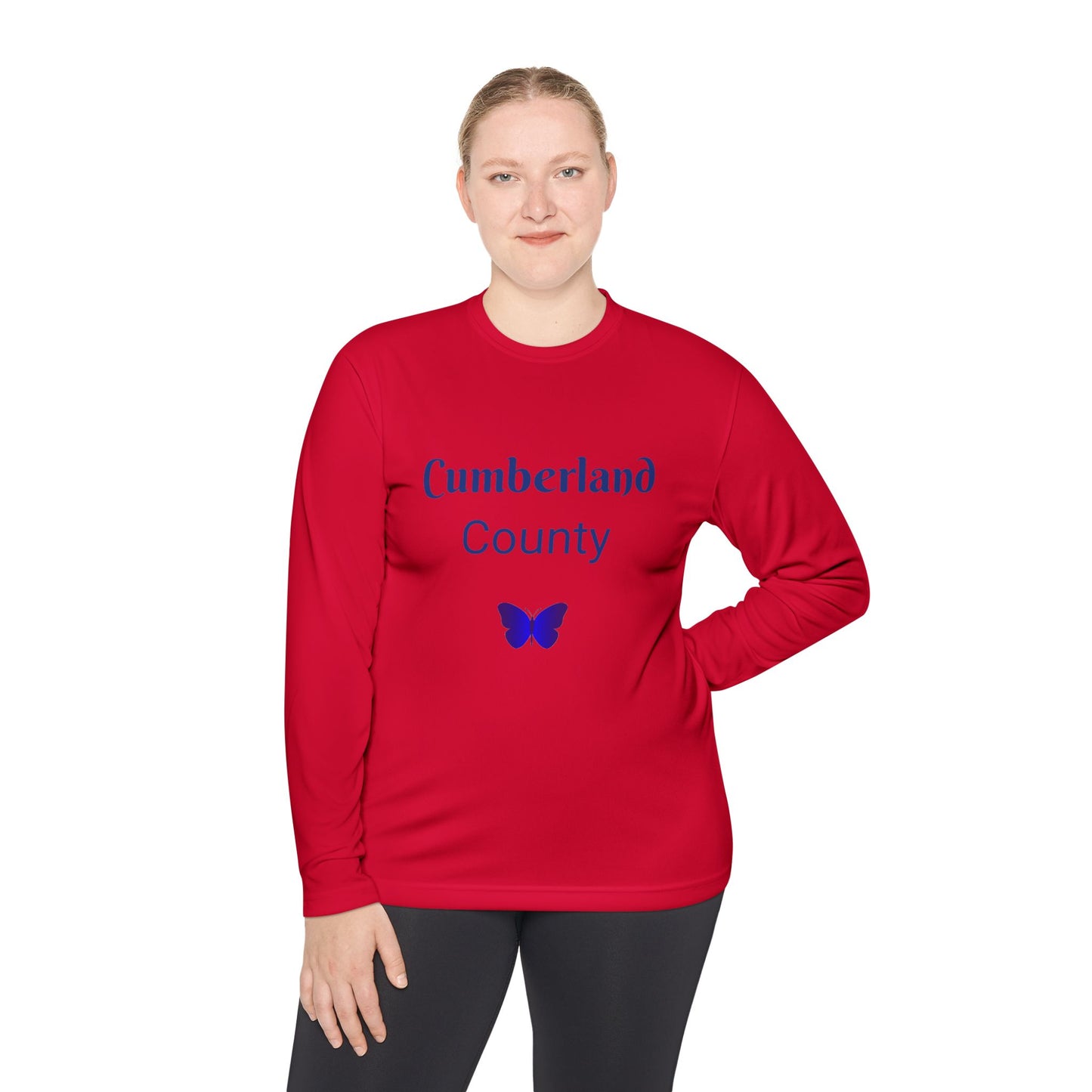 Cumberland County Long Sleeve Tee — Butterfly Local Pride Shirt