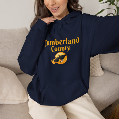 Cumberland County Hoodie – Crest Logo Pullover for Locals & Visitors