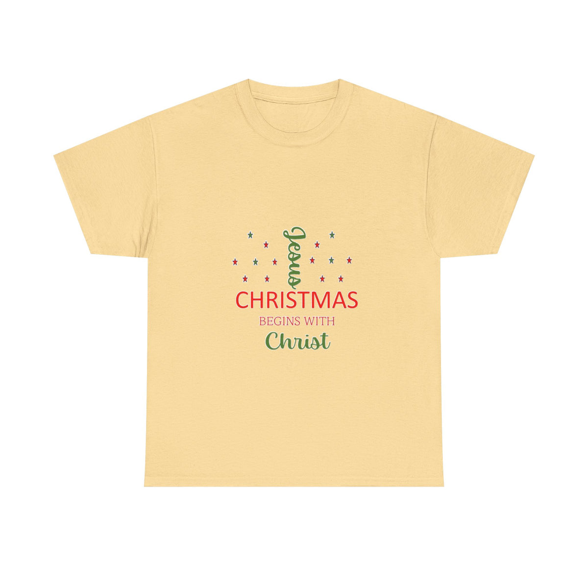 Christmas Begins With Christ T-Shirt