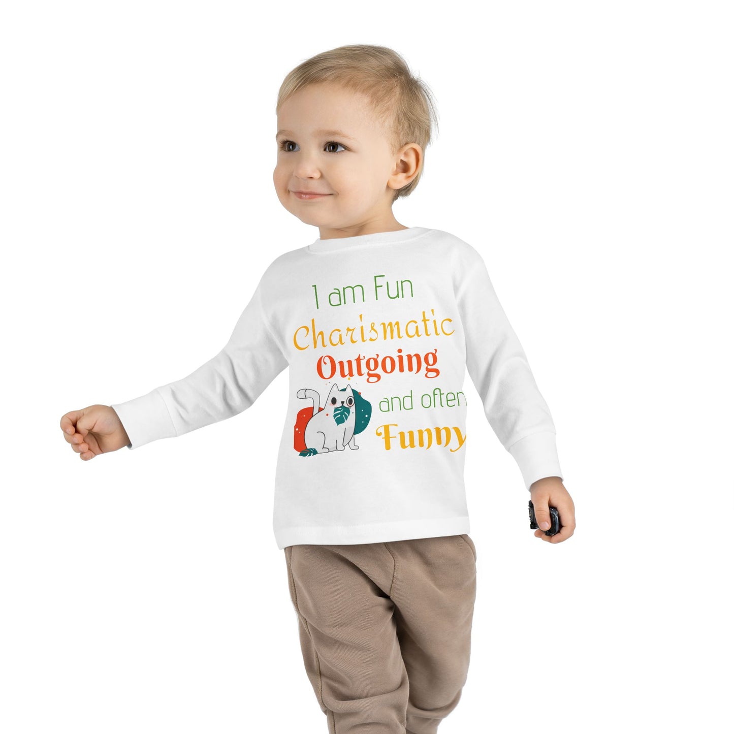 Descriptive Toddler Long Sleeve Tee